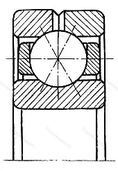 Подшипник  116216 (Q 216) размер 80x140x26 от производителя  ГПЗ-5