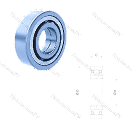 Подшипник шариковый радиально-упорный QJ 309FM
