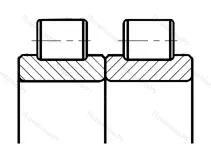 Модификация подшипника 712509У3 размер 45x74,5x23
