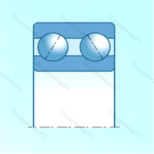 Подшипник шариковый радиально-упорный 1/MDJT 25.4N