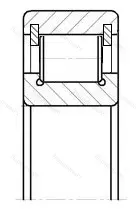 Модификация подшипника В6-102212М размер 60x110x22 от производителя  ГПЗ-3