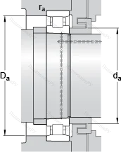 Подшипник N 1017 KTNHA/HC 5SP
