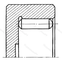 Подшипник  904703 размер 17,1x28x19,5