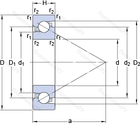 Подшипник BSA 205 C