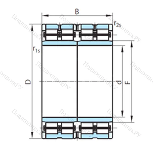 Подшипник роликовый радиальный  512-200