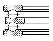 Подшипник  52213 (38213) 