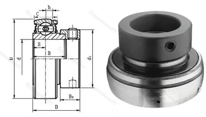 Корпусный подшипник SA 201 в Вологде