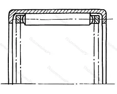 Подшипник  СК202614 размер 20x26x14 от производителя  ГПЗ-3