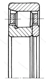 Модификация подшипника 142314М1 размер 70x150x35 ГПЗ-10
