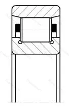 Подшипник  N 432 (2432) размер 160x400x88 от производителя  SKF