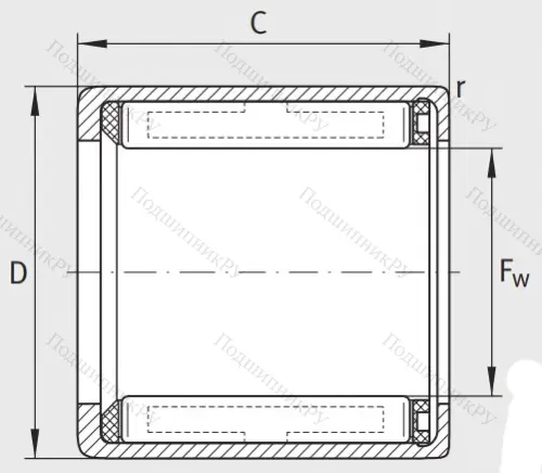 Подшипник обгонной муфты обгонная муфта HF 3520-L 564 в Вологде