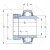 Корпусный подшипник YEL 206-2F