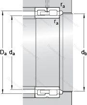 Подшипник NNU 4984 B/SPW 33