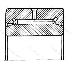Модификация подшипника 4074105 размер 25x47x22