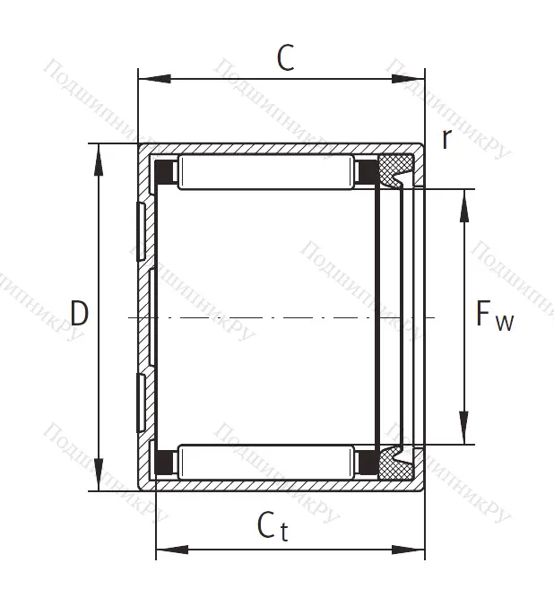 Игольчатый подшипник