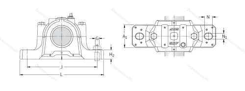Подшипниковый корпус SE 515-612