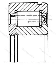 Модификация подшипника 692315КМ размер 75x160x37 от производителя  ГПЗ-15
