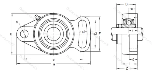 Подшипниковый узел UCFA 205 в Вологде