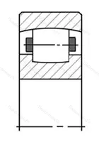 Модификация подшипника 23508КЛ размер 40x80x23