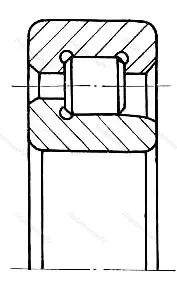 Модификация подшипника 542206 размер 30x62x16 от производителя  ГПЗ-4