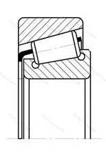 Модификация подшипника 7310К1 размер 50x110x29,25