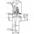 Подшипниковый узел UCF 322 - Вал: 110 мм
