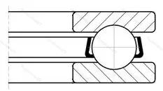 Подшипник 912/CO 8 
