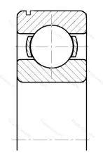 Подшипник 6312 N размер 60x130x31 от производителя  SKF
