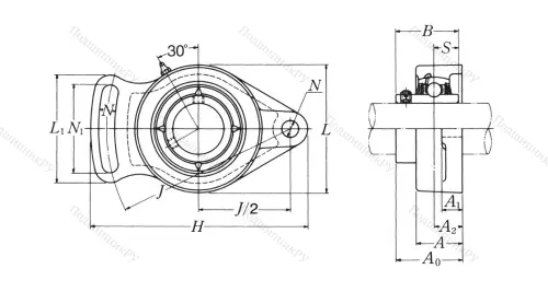Подшипниковый узел UCFA 210 NSK в Вологде