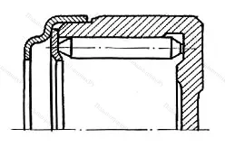 Модификация подшипника 8-804805К1 размер 25x39x30,5
