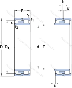 Подшипник NNU 4934 B/SPW 33 в Вологде