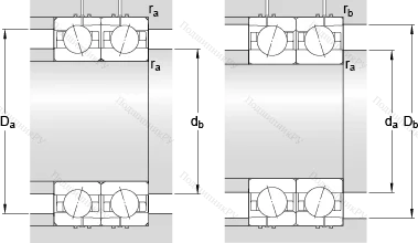 Подшипник 7008 ACD/P 4AH