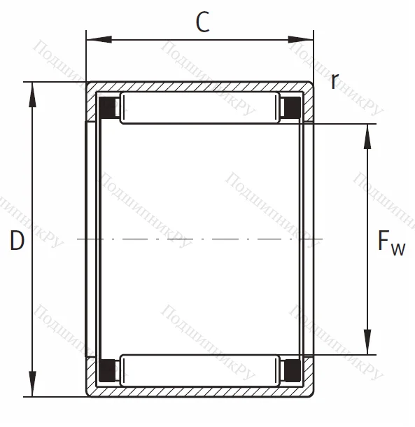 Игольчатый подшипник