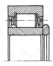 Модификация подшипника 152536ЛМ размер 180x320x86