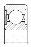 Подшипник  3060088 размер 8x16x6