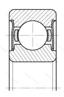 Модификация подшипника 80218 размер 90x160x30 ГПЗ-34