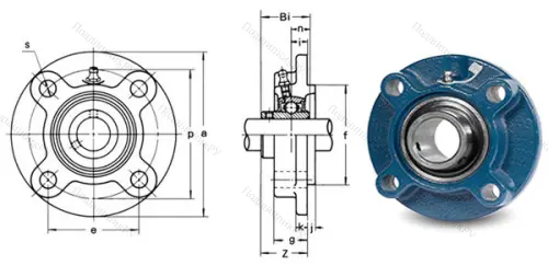 Подшипниковый узел UCFC 214 в Вологде