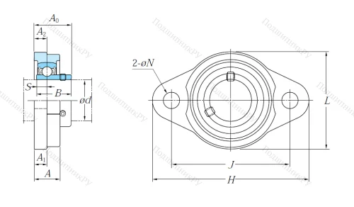 Подшипниковый узел UFL 003 JE 1 в Вологде
