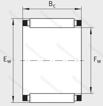 Подшипник K 25x29x17 A/0-7
