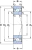 Подшипник S 7008 FW/HC