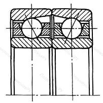 Подшипник 7322B/P 6DF размер 110x240x100 от производителя  SKF
