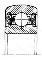Модификация подшипника 1580206С17 размер 30x62x18 ГПЗ-23 от производителя  ГПЗ-23