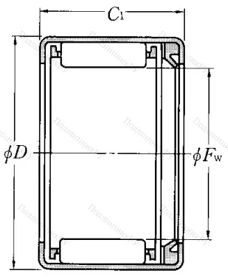 Игольчатый подшипник HK 3518 L/3AS