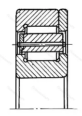 Модификация подшипника 22524 размер 120x215x58