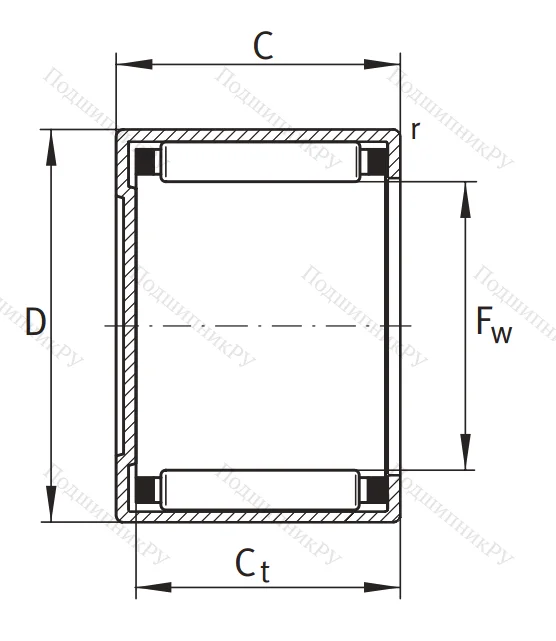 Игольчатый подшипник