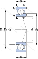 Подшипник 71914 ACE/HCP 4A