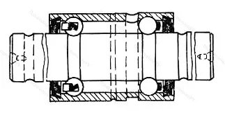 Подшипник  4224703 размер 16x30x39/92