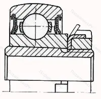 Подшипник  1680207 размер 35x80x21/36