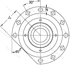 Подшипник FBSA 204/QBC