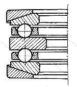 Подшипник 54324MP+U 324 размер 100/120x220x143